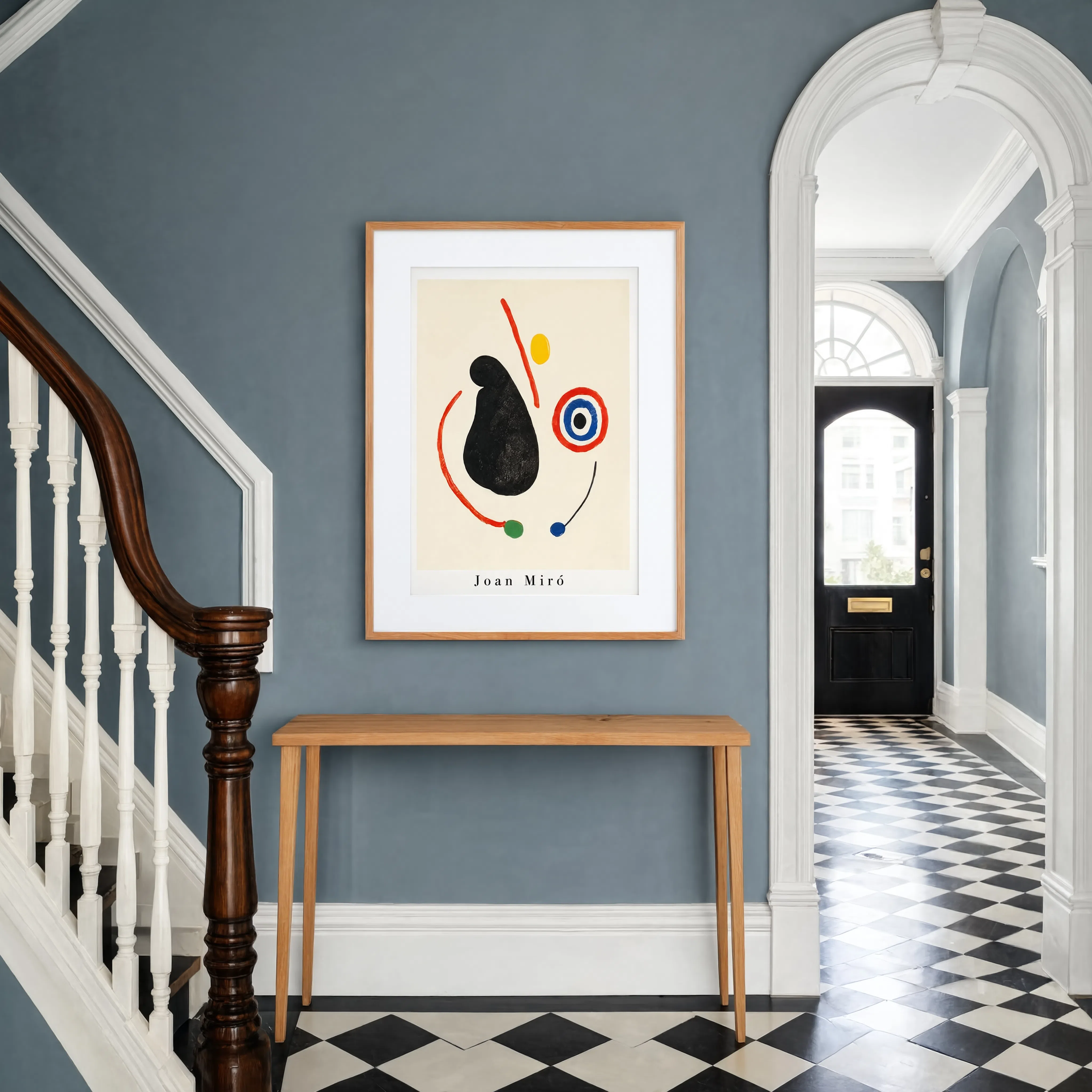 Abstract Modernist Print II | Miró-Inspired Contemporary Wall Art