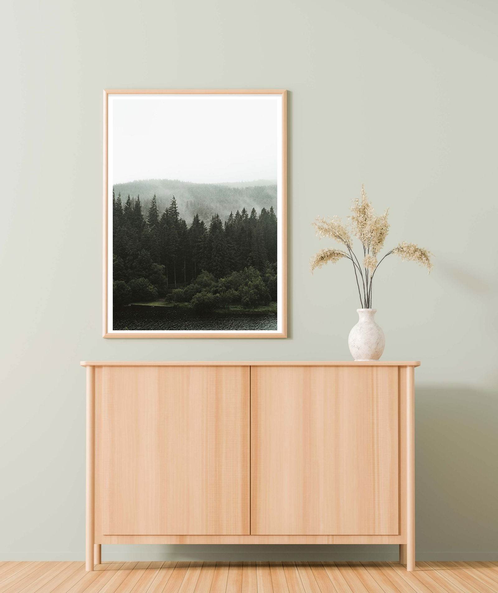 Misty Forest Poster - Hakyarts