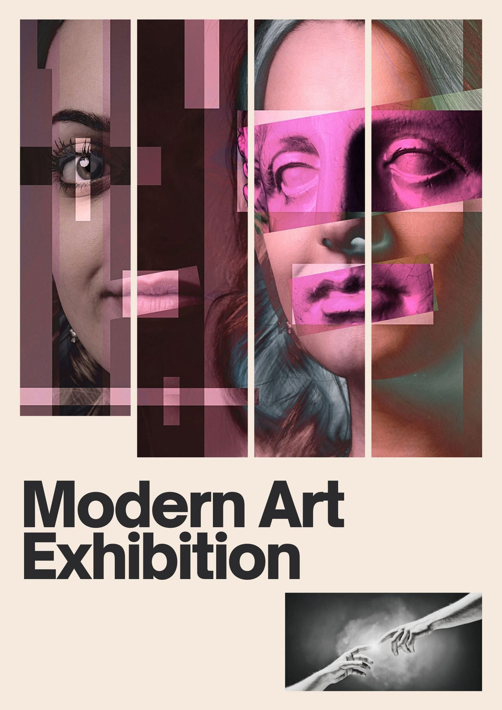 Modern Art Exhibition Poster
