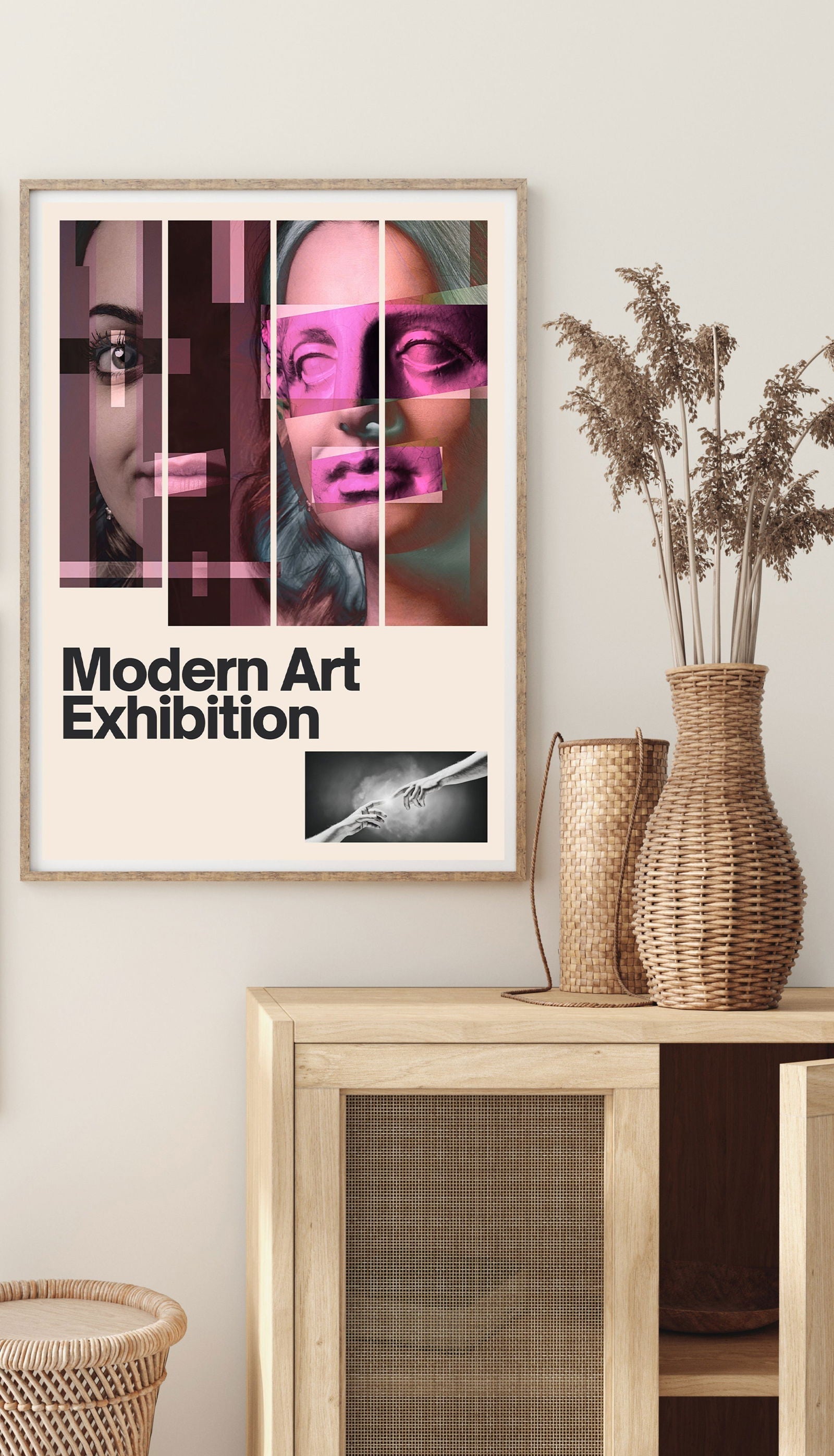 Modern Art Exhibition Poster