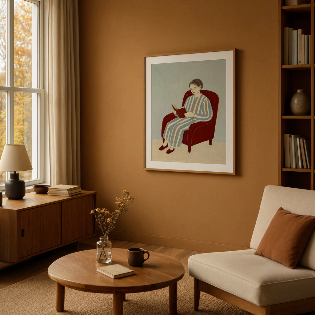 Seated Figurative Study | Contemporary Figurative Art Print