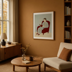 Seated Figurative Study | Contemporary Figurative Art Print