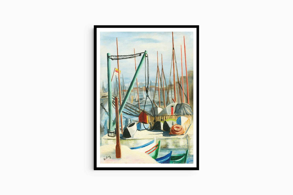 Moïse Kisling - Port de Marseille - Hakyarts