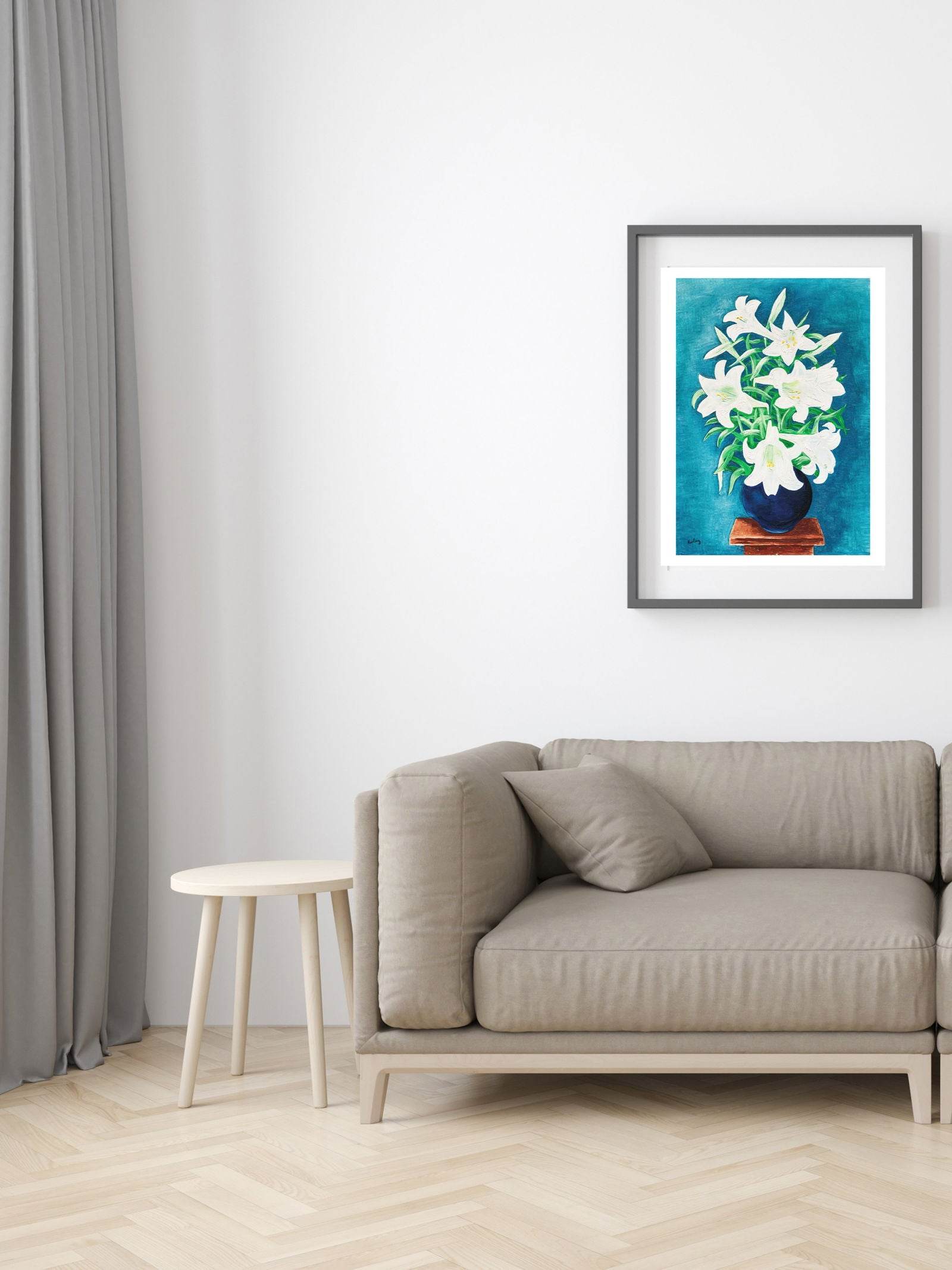 Moïse Kisling - Vase de Lys - Hakyarts