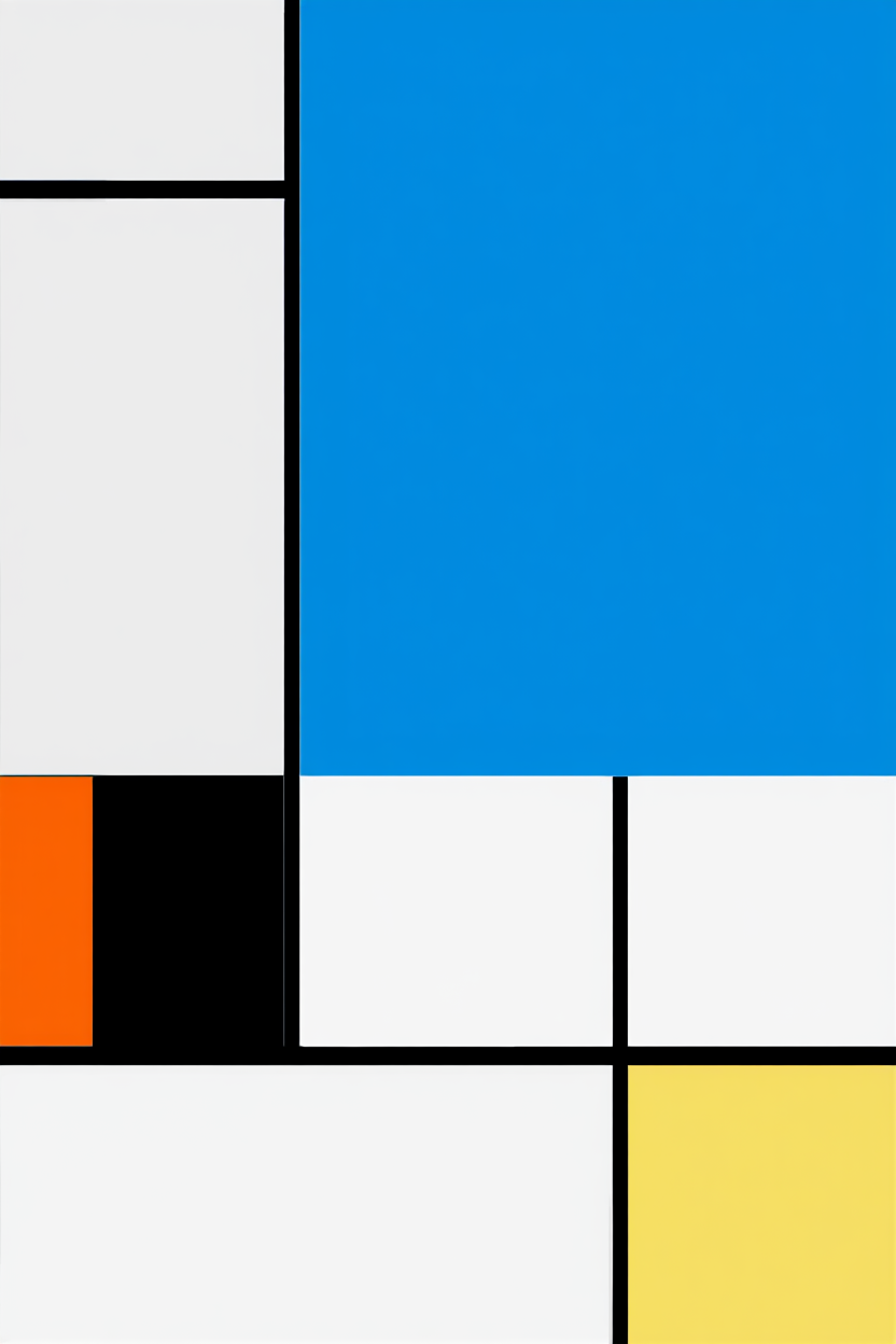 Piet Mondrian – Mix & Match Trio Prints