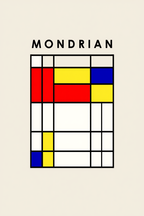 Mondrian – Geometric Abstract Art Print