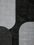 Monochrome Abstract Variation | Contemporary Abstract Art Print