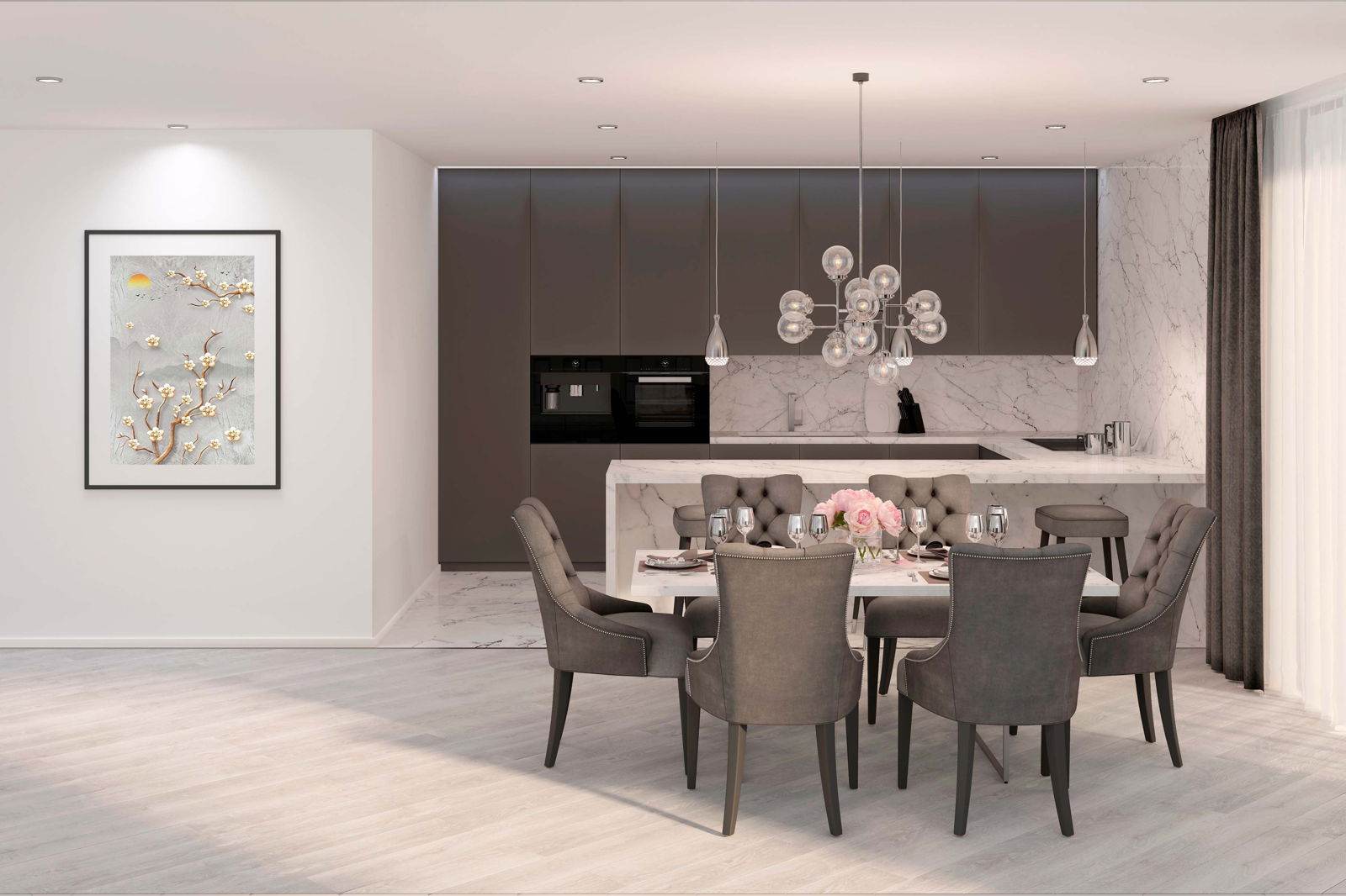 Moonlight Evening Poster - Hakyarts