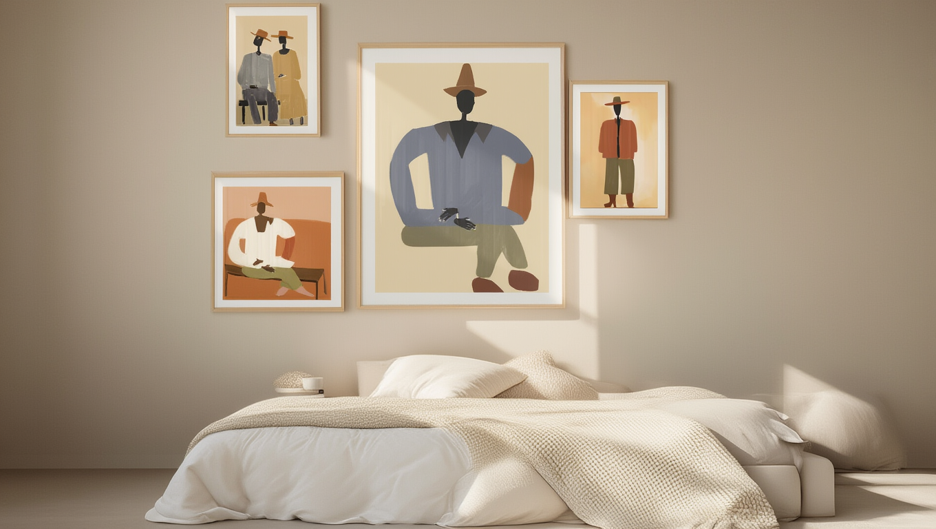 Terracotta Muse – Bundle of 4 Figurative Art Prints