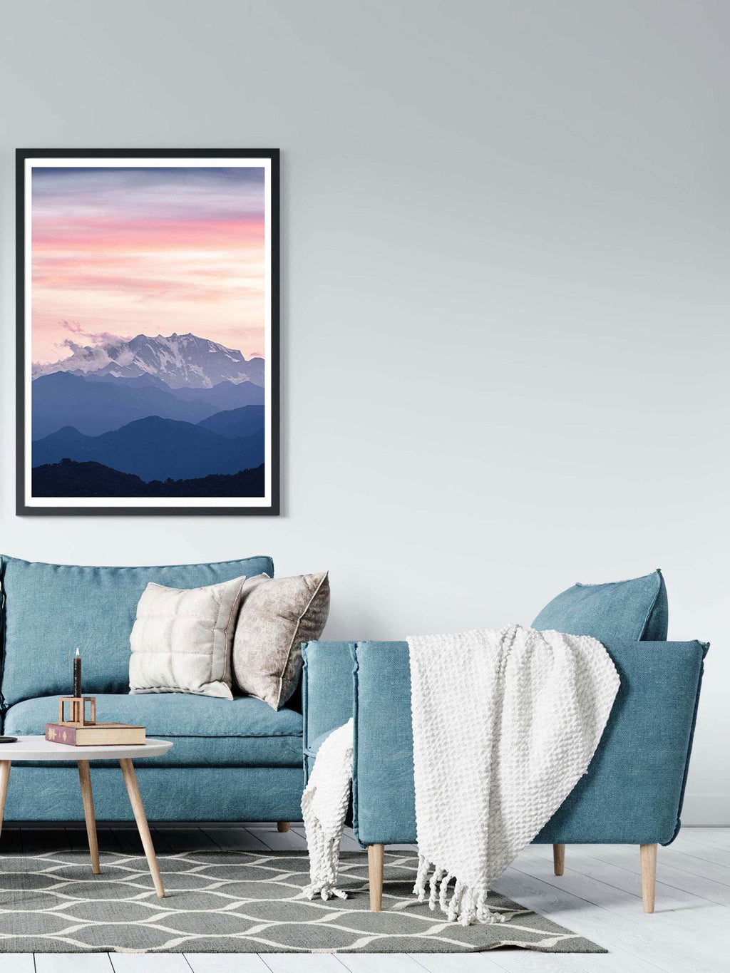 Mountain View Poster - Hakyarts