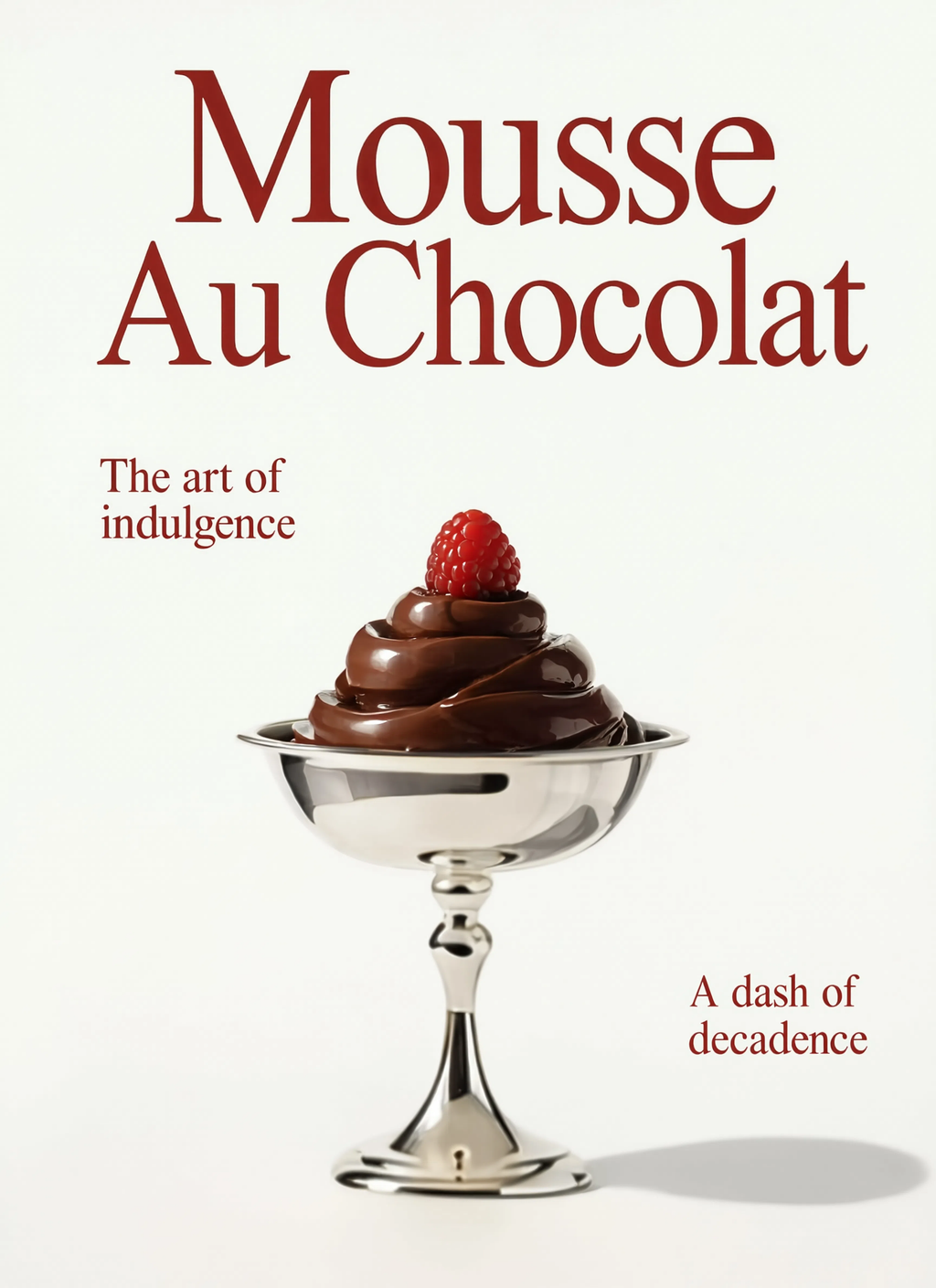 Mousse Au Chocolat | Contemporary Kitchen Wall Art