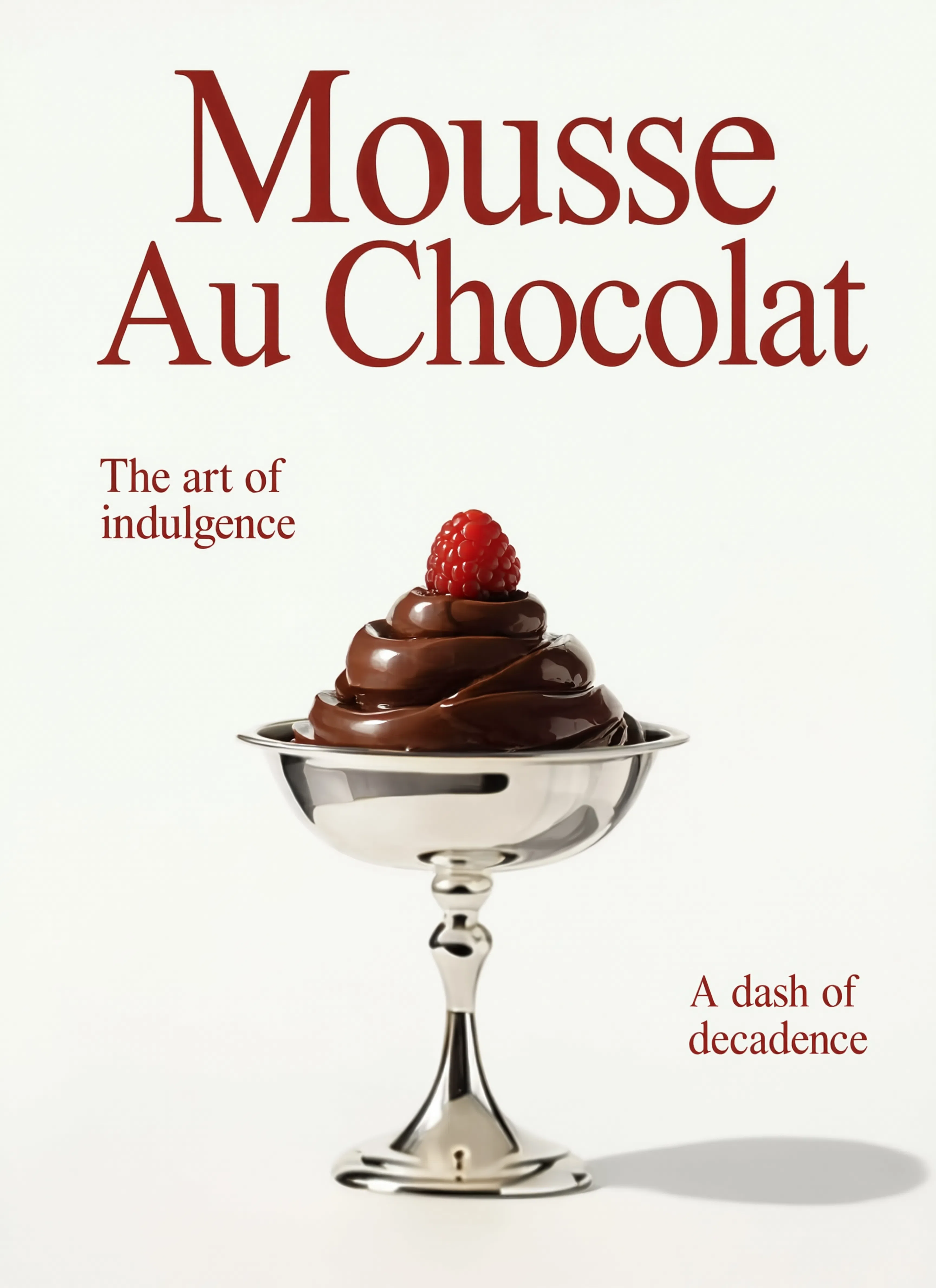 Mousse Au Chocolat | Contemporary Kitchen Wall Art