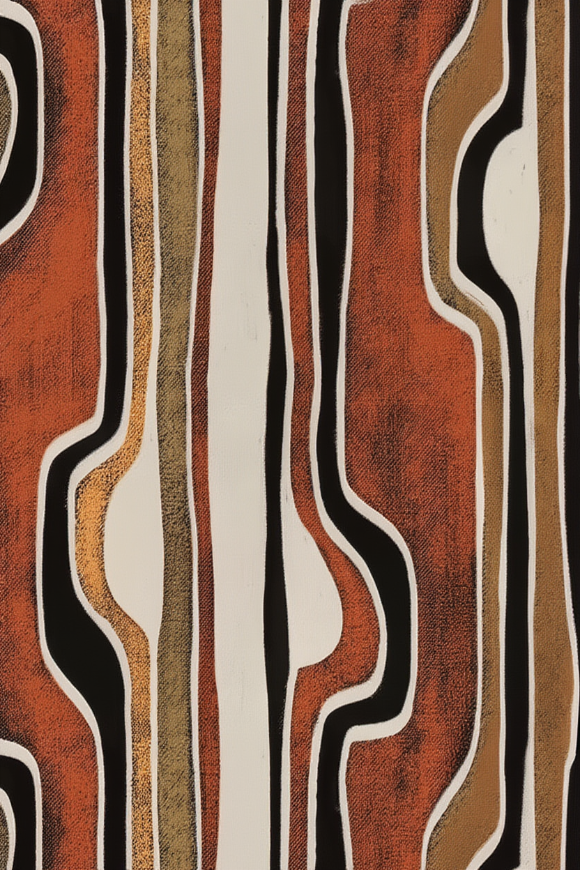 Traditional Mudcloth Pattern Art Print