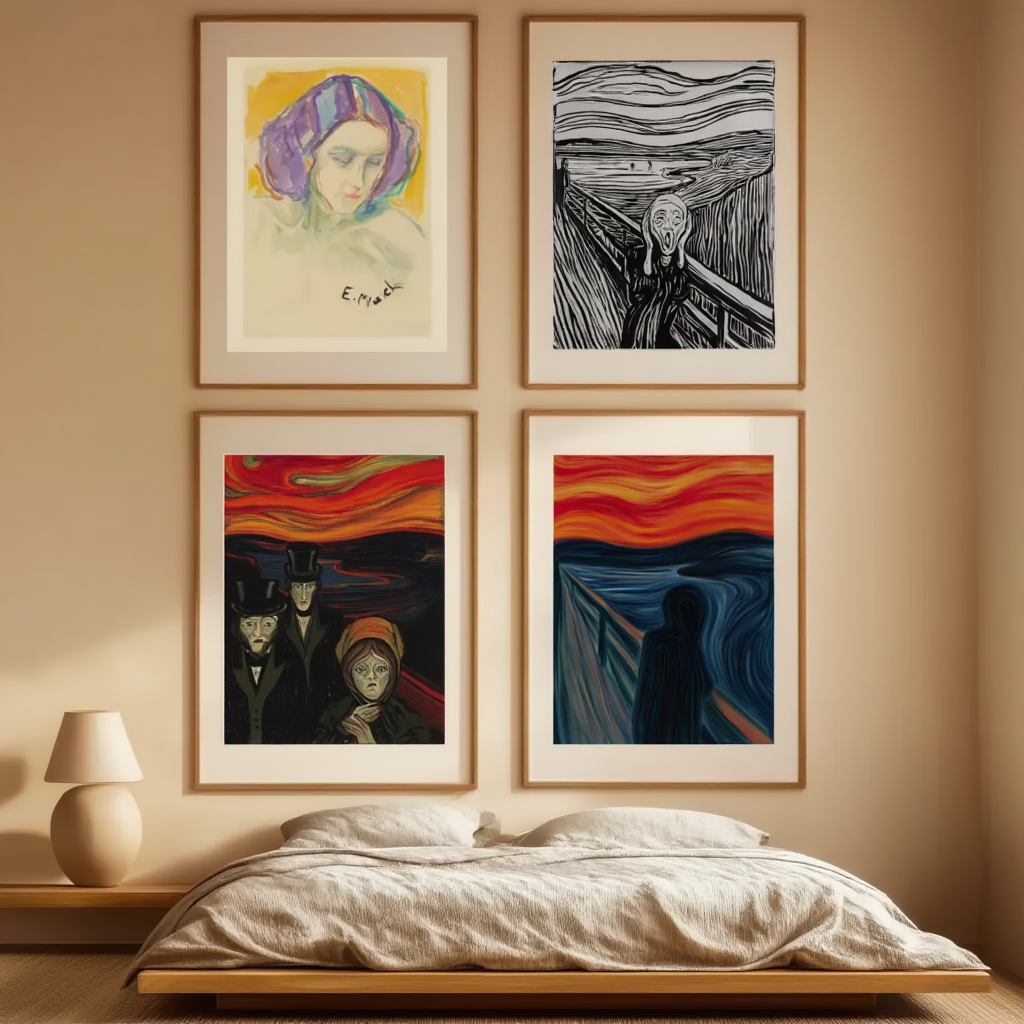 Edvard Munch – Mix & Match | 4 Prints