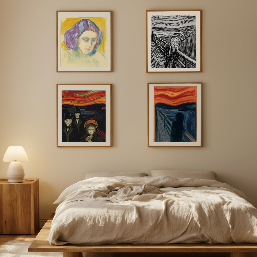 Edvard Munch – Mix & Match | 4 Prints