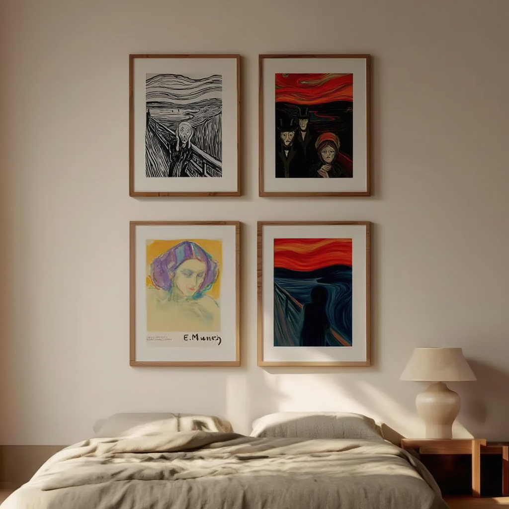 Edvard Munch – Mix & Match | 4 Prints