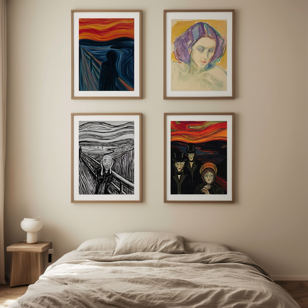 Edvard Munch – Mix & Match | 4 Prints