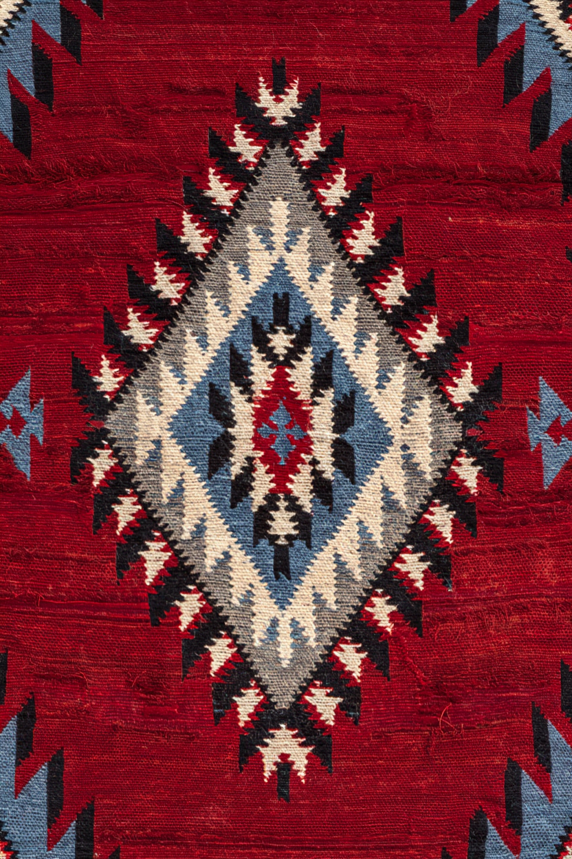 Navajo Ganado Print I | Southwestern Textile Art Print