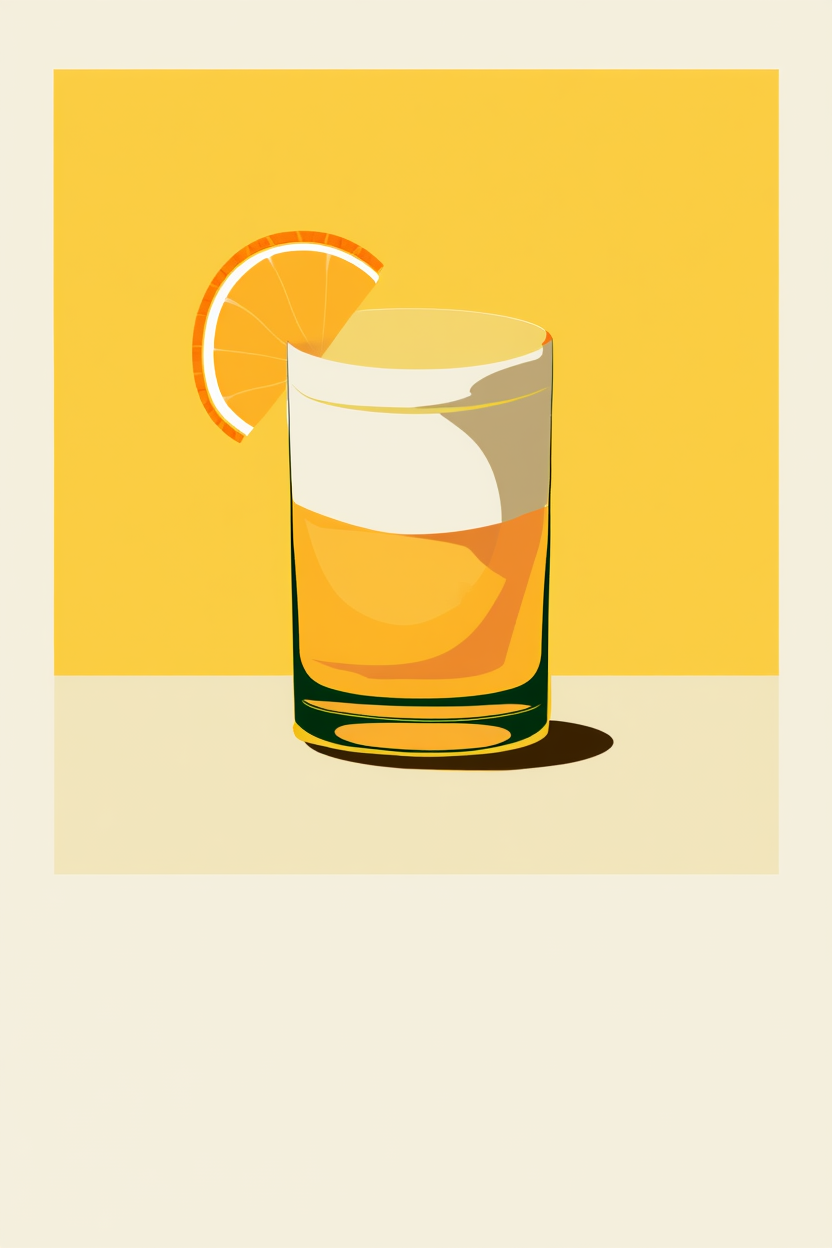 4 Retro Cocktail Prints – Colorful Bar & Kitchen Wall Art - Hakyarts