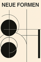 Bauhaus Wall Art – Set of 4 Prints - Hakyarts