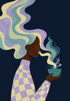Morning Joe Cup | Contemporary Coffee Kitchen Wall Art