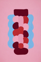 New Shapes Variation I | Contemporary Abstract Wall Art Print