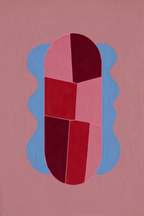 Set of 2 Abstract Variation II & New Shapes Variation II | Contemporary Abstract Wall Art Prints