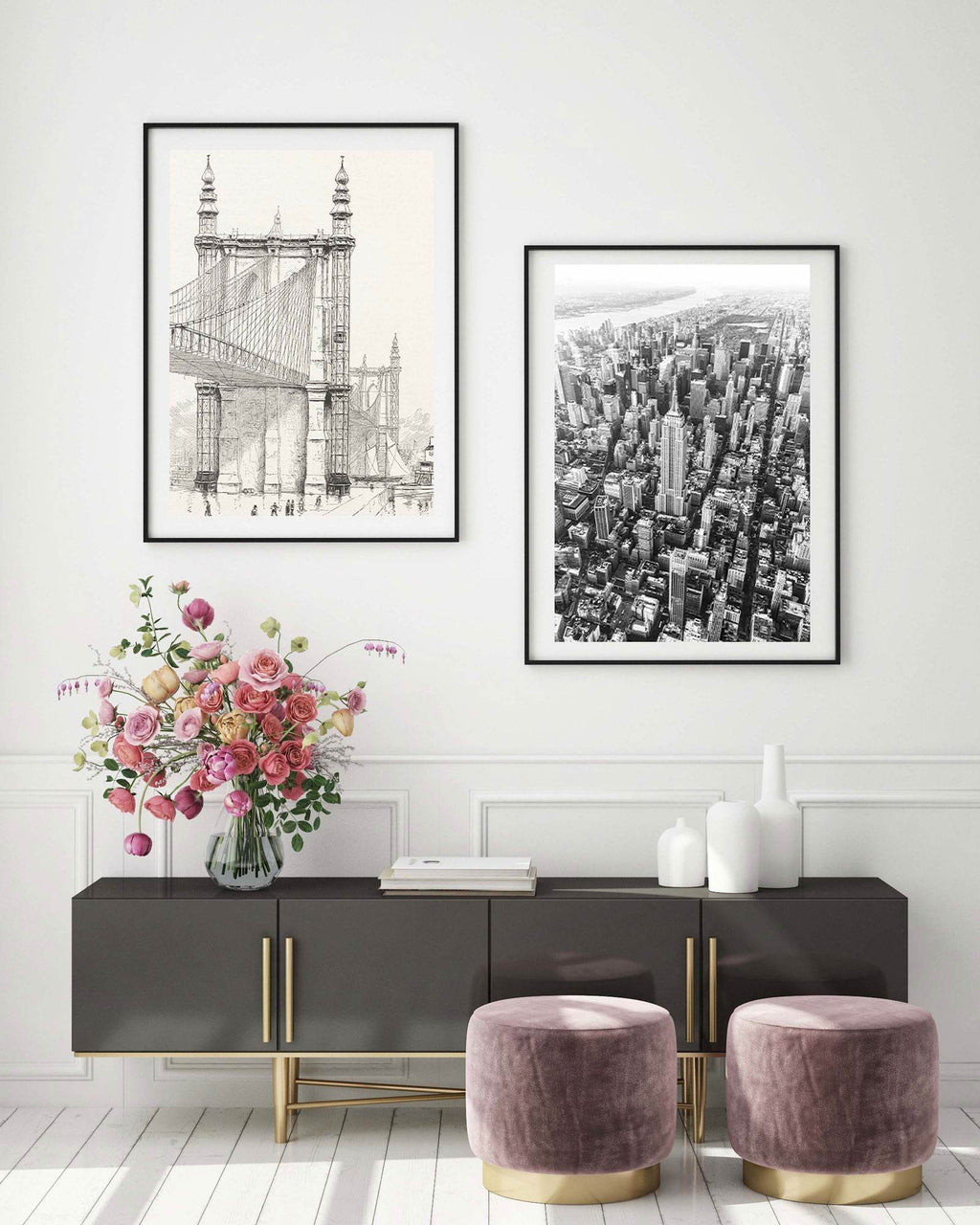 New York City Poster - Hakyarts