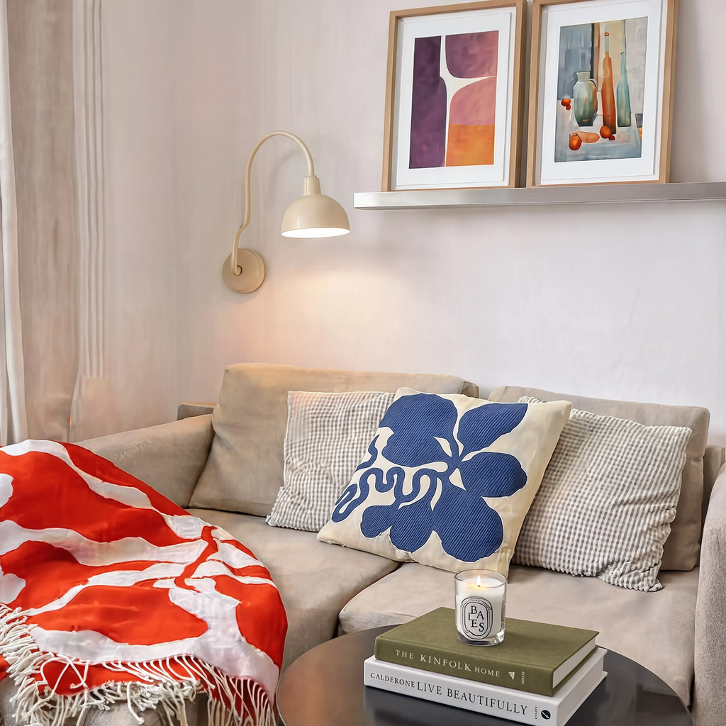 Set of 2 Contemporary Art Prints – Spectrum Shapes & Muted Harmony Gallery Set