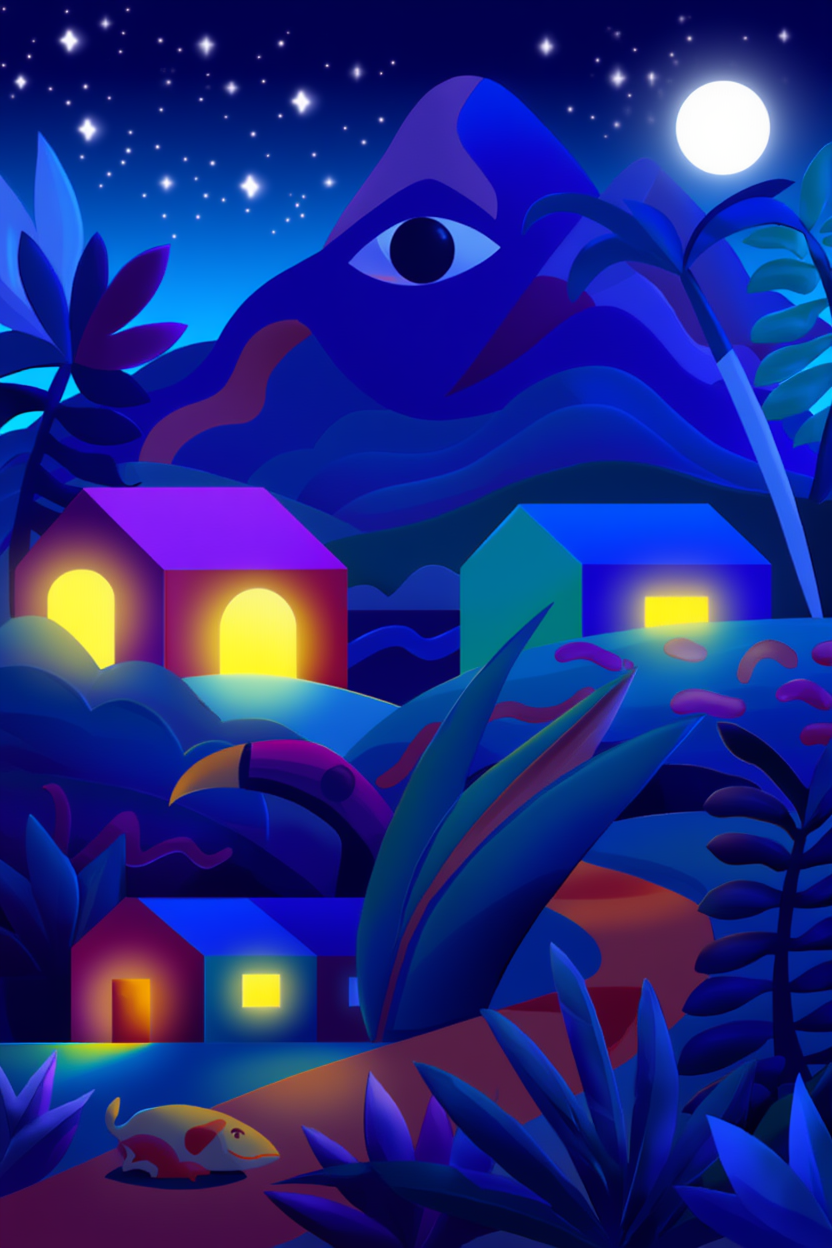 Colourful Coastal Villages – Set of 3 Illustrated Mediterranean Art Prints