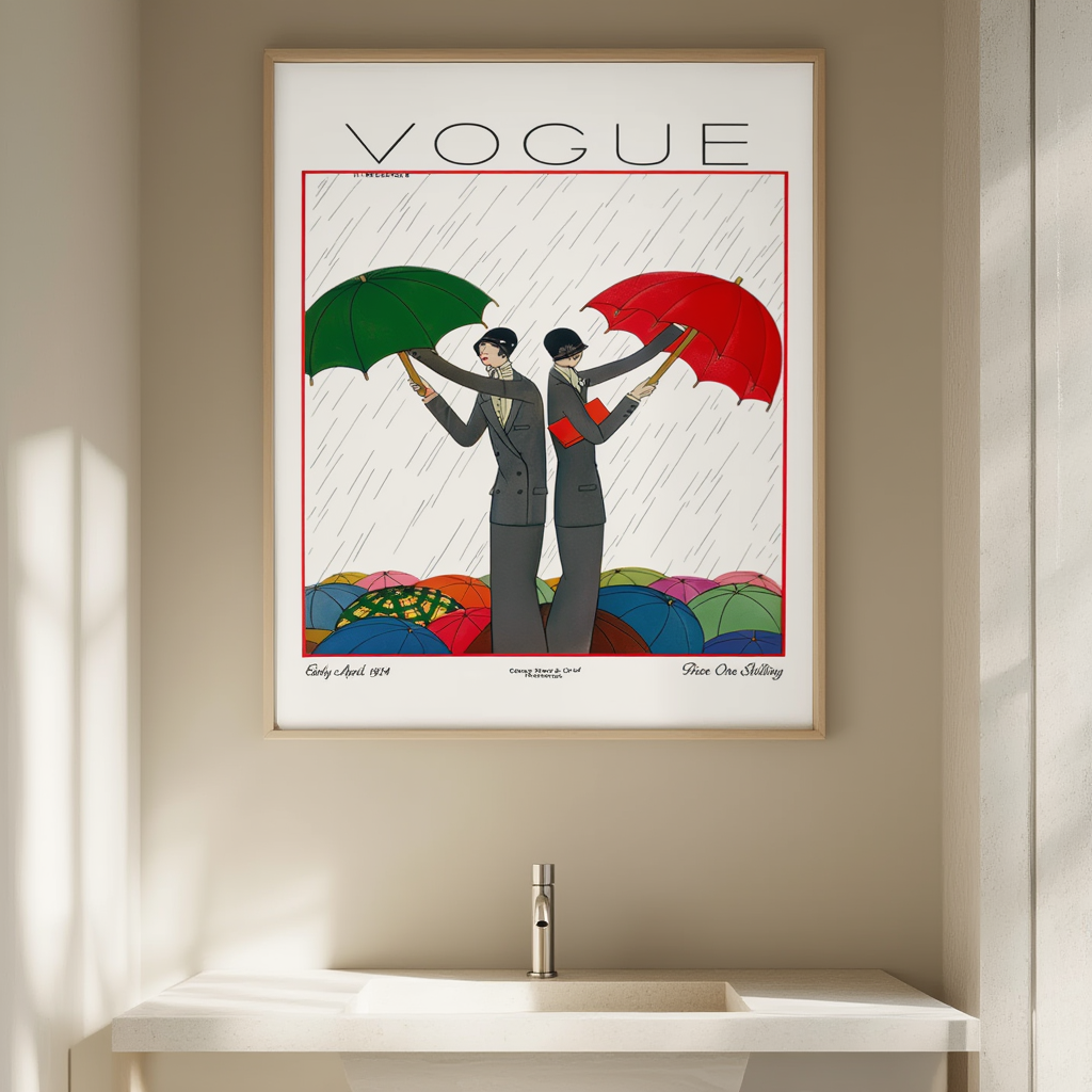 Vogue Magazine Cover 1924 – Timeless Vintage Fashion Print