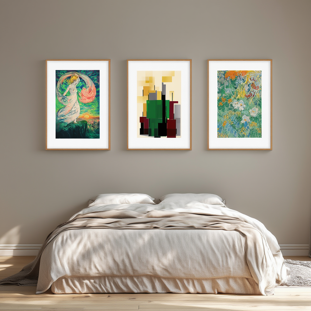 Set of 3 – Symbolist, Expressionist & Avant-Garde Abstract Prints