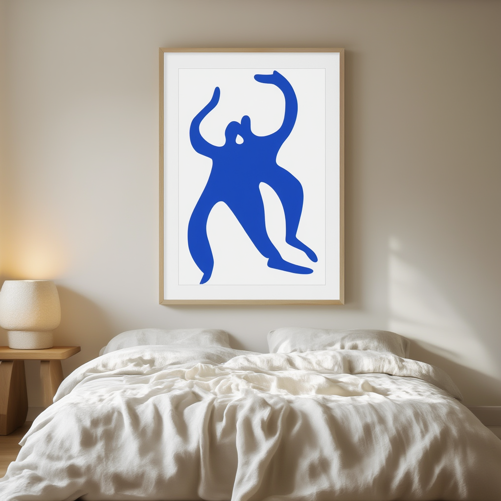 Blue Acrobat – Picasso Inspired Print  - Hakyarts
