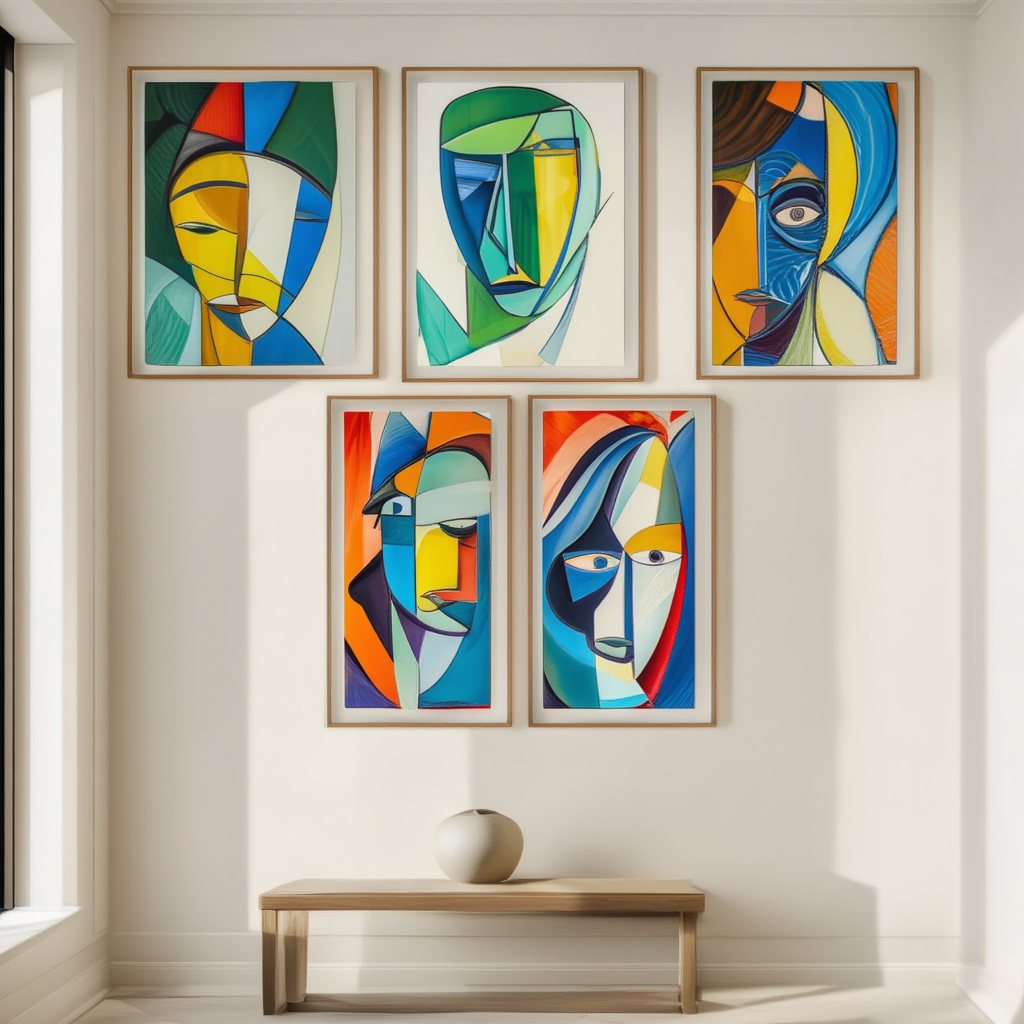 Picasso & Matisse Dining – Set of 5 Modernist Prints - Hakyarts