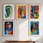 Picasso & Matisse Dining – Set of 5 Modernist Prints - Hakyarts