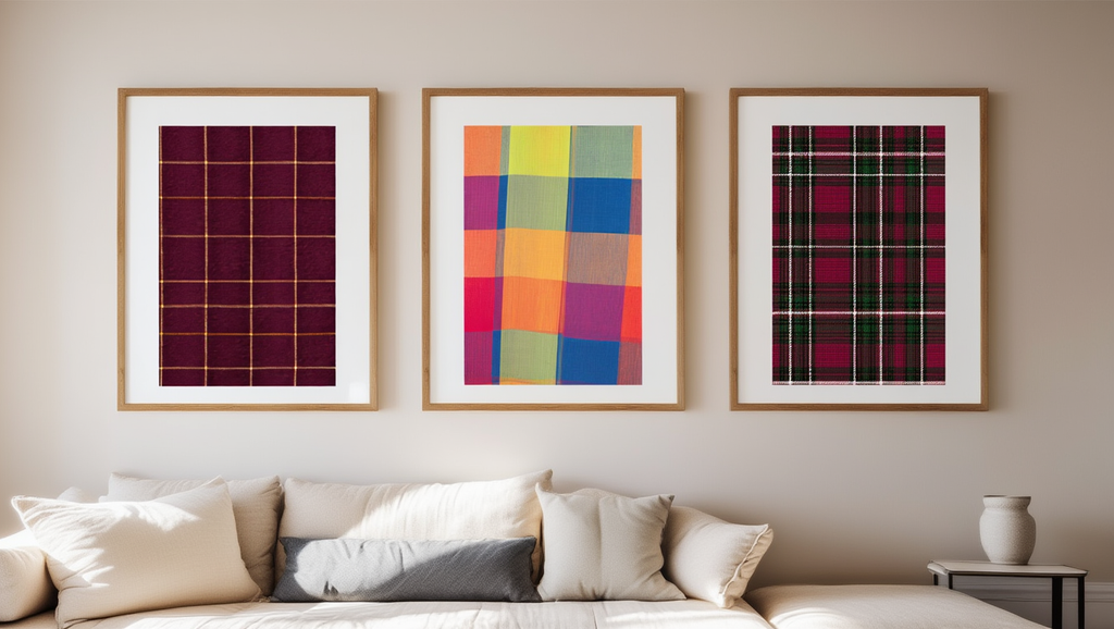 Set of 3 Prints | Tartan, Plaid & Madras