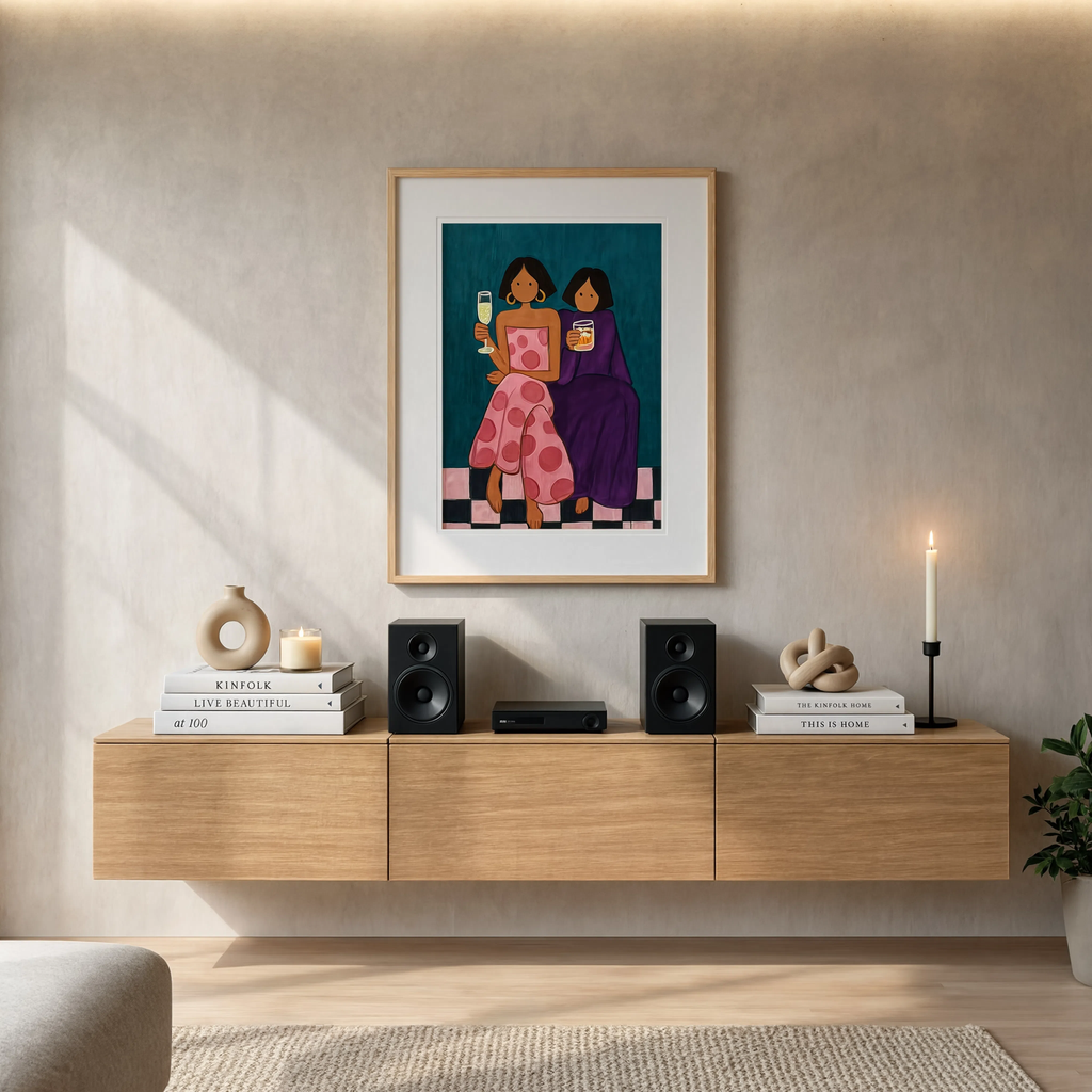 Colourful Black Women Portraits | Contemporary Wall Art Print