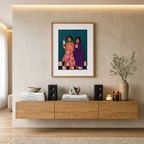Colourful Black Women Portraits | Contemporary Wall Art Print