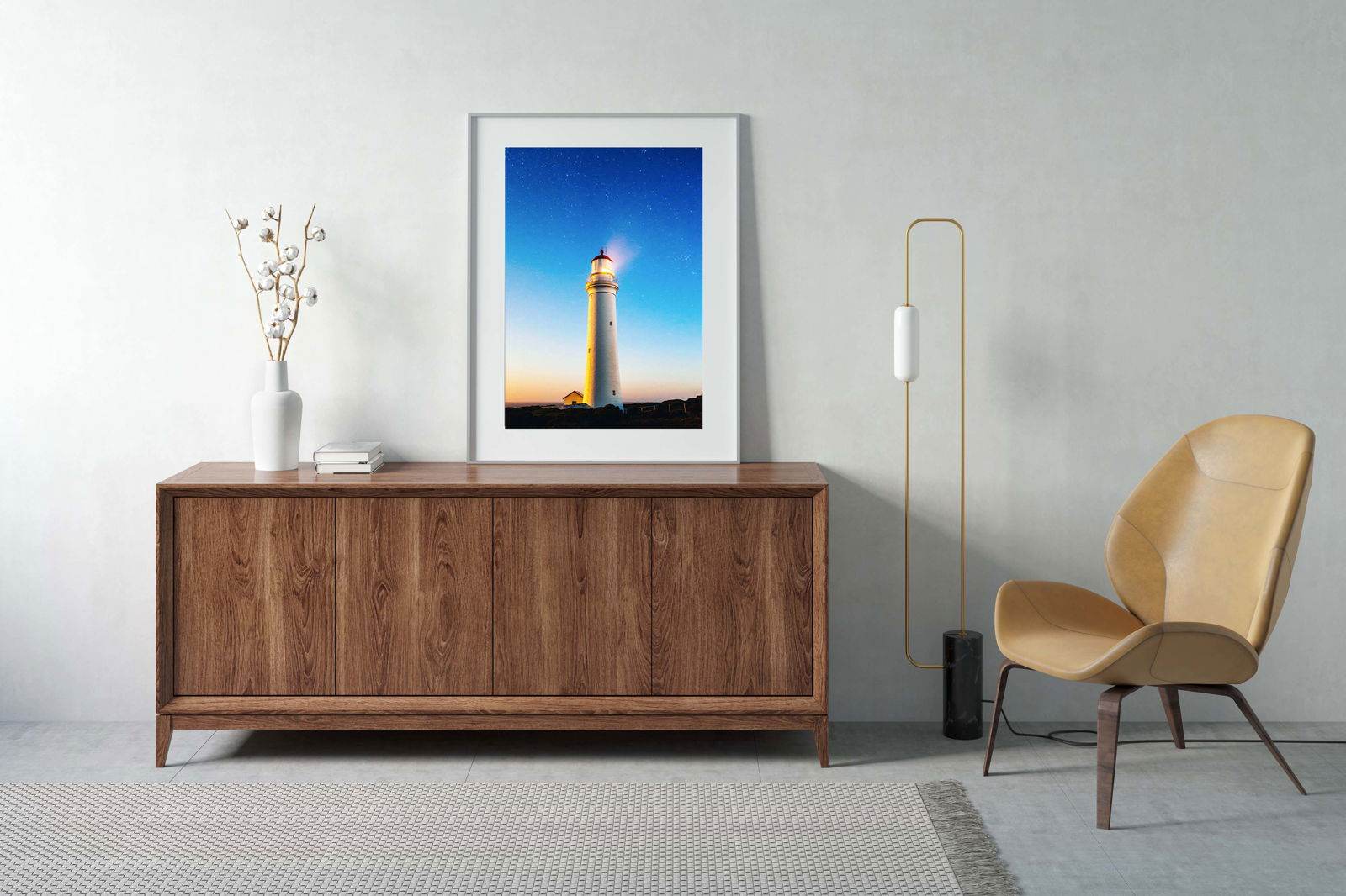 Nordic Lighthouse Poster - Hakyarts