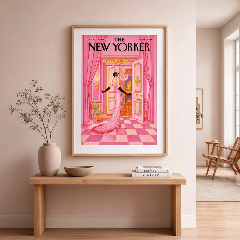Vintage Vogue Magazine Cover – Debutantes New York Season, November 15 1939 Art Print