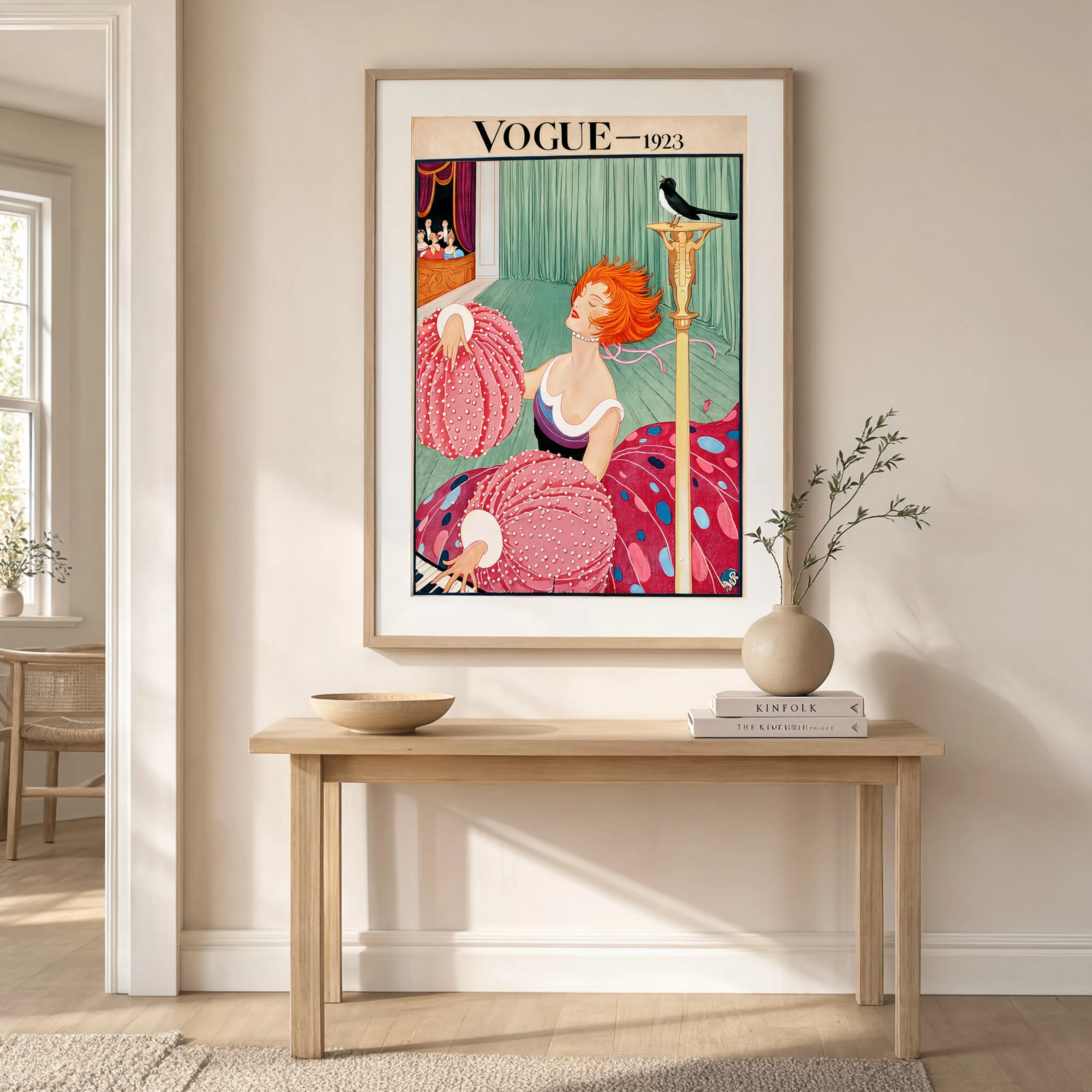 Vintage Vogue Cover 1923 – Fashion Magazine Art Print