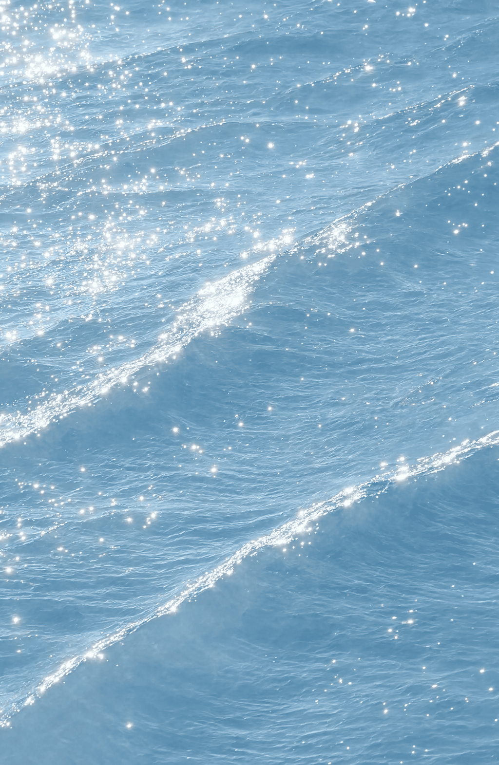 Ocean Print New Wave Shape | Modern Wave Art Print
