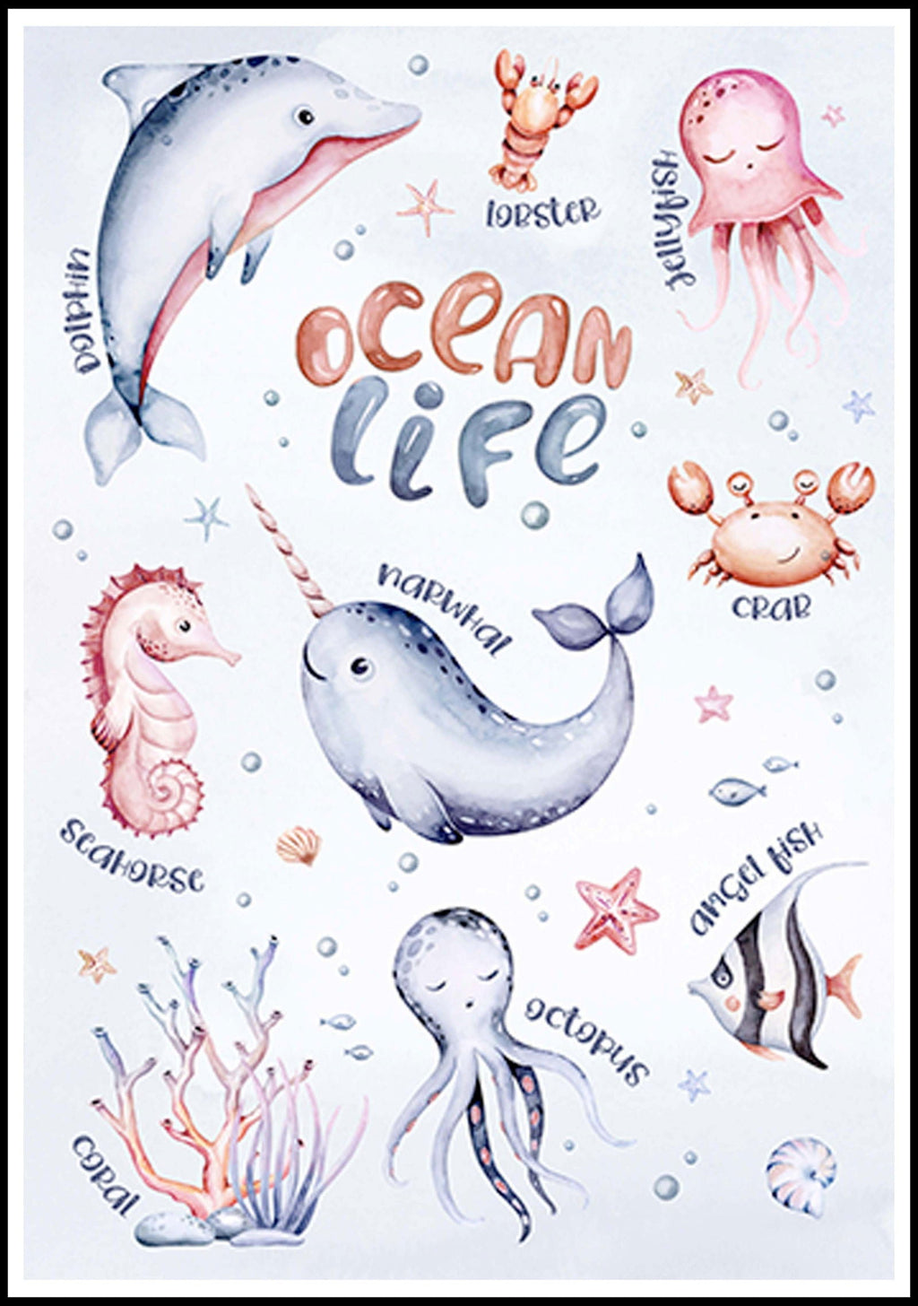Ocean Life Poster