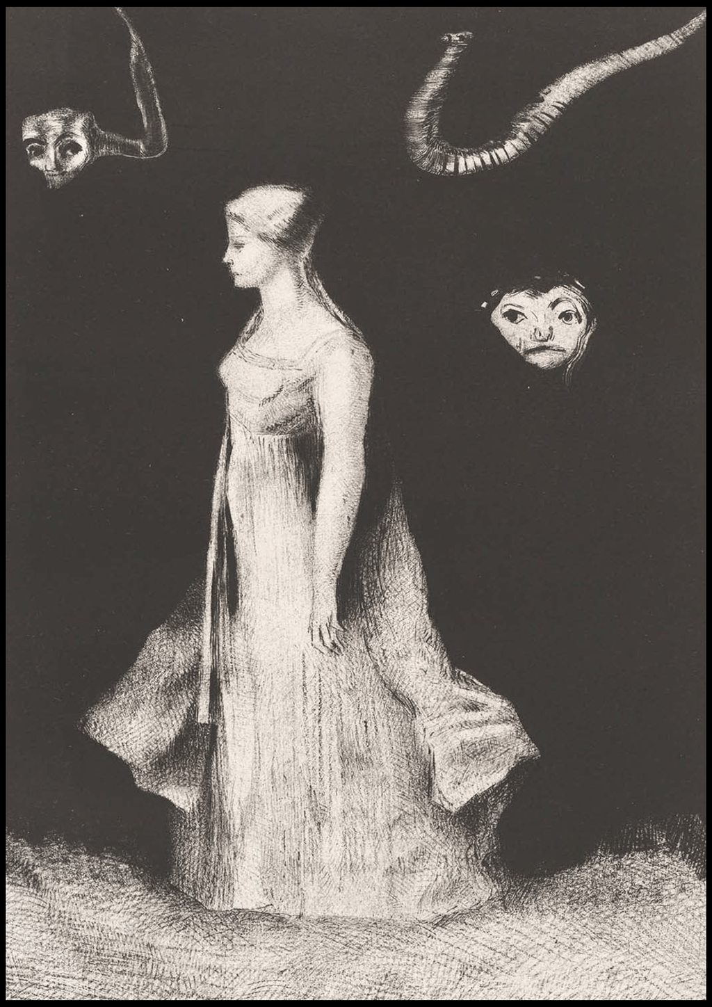 Odilon Redon - Haunting