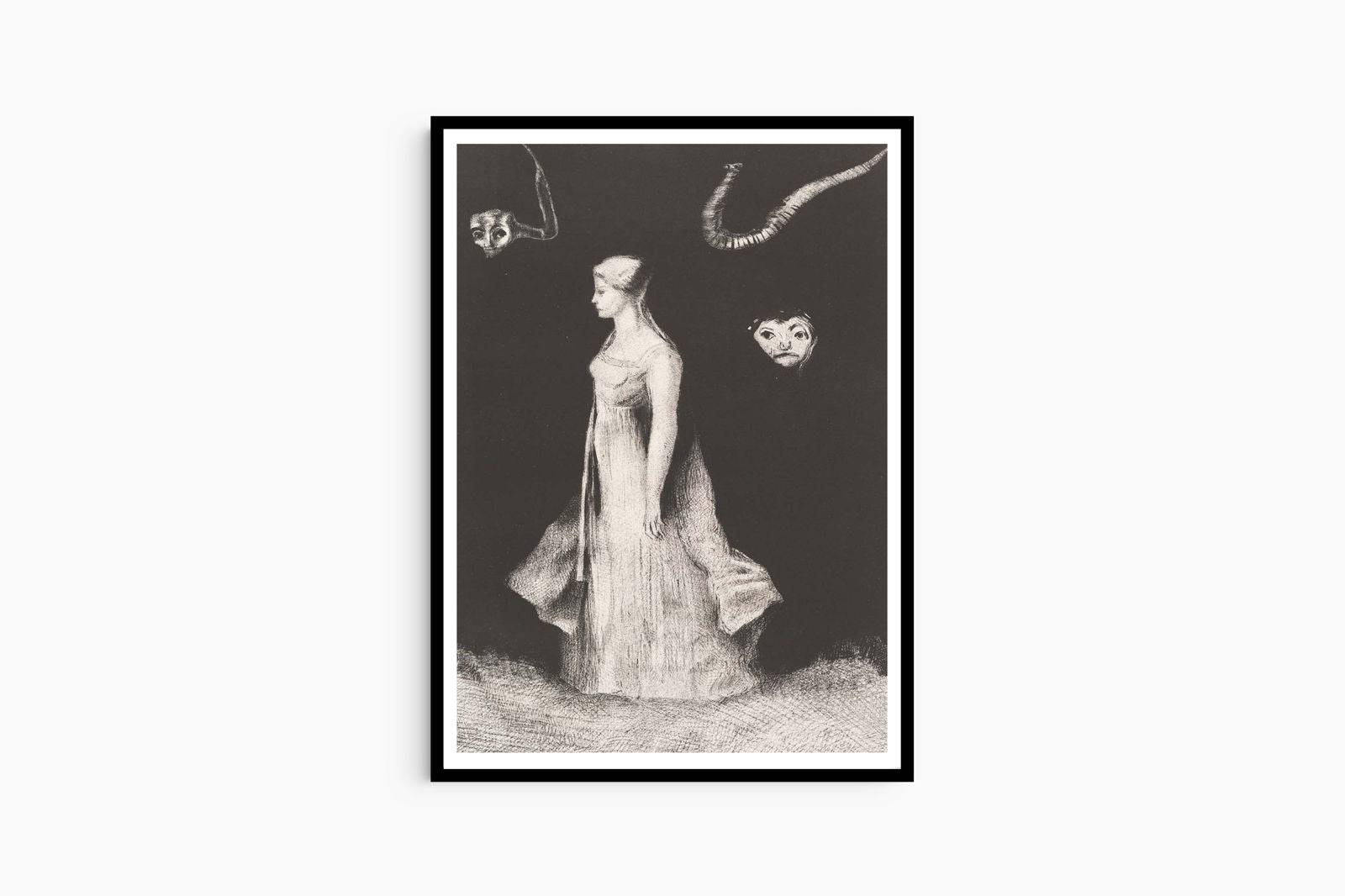 Odilon Redon - Haunting