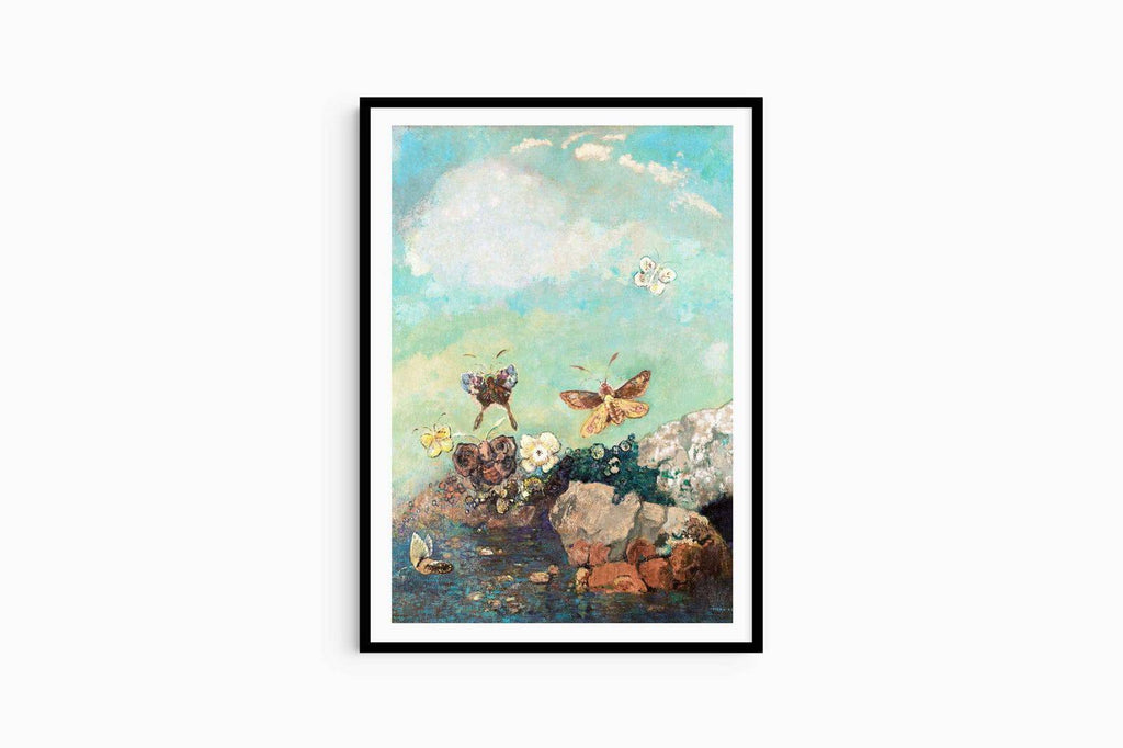 Odilon Redon - Papillons