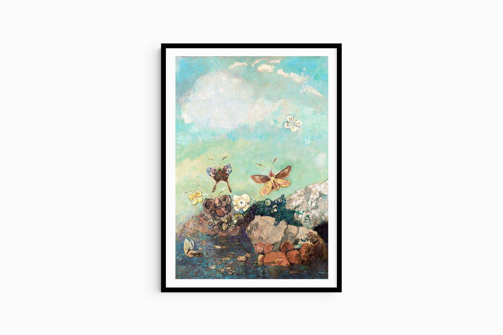 Odilon Redon - Papillons