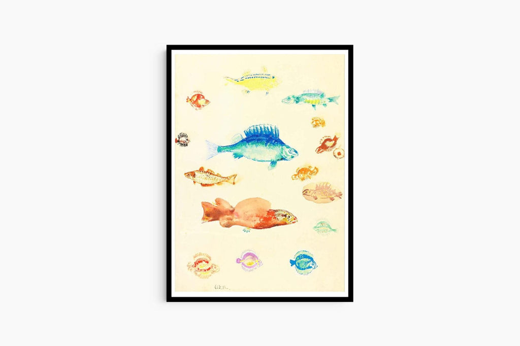 Odilon Redon - Poissons