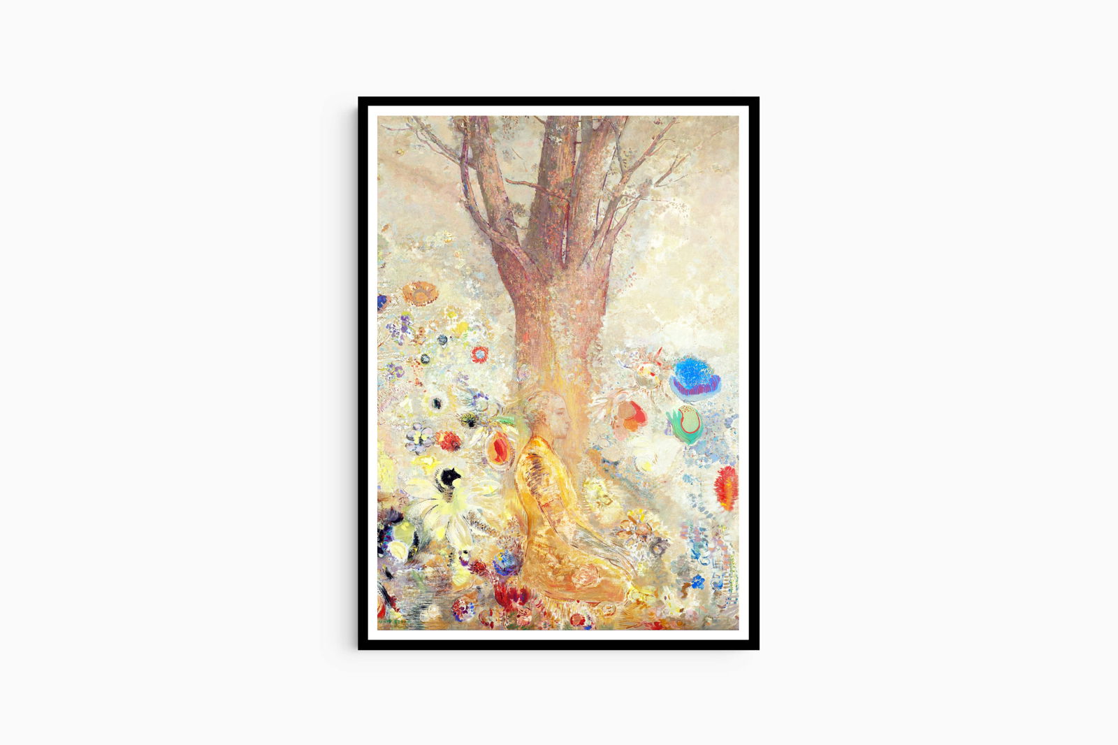 Odilon Redon - The Buddha