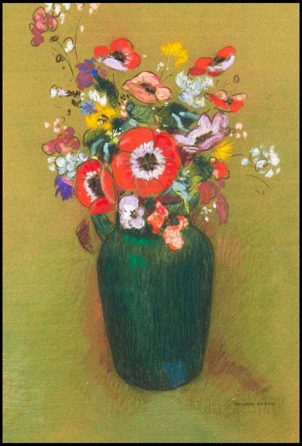 Odilon Redon - Vase of Flowers
